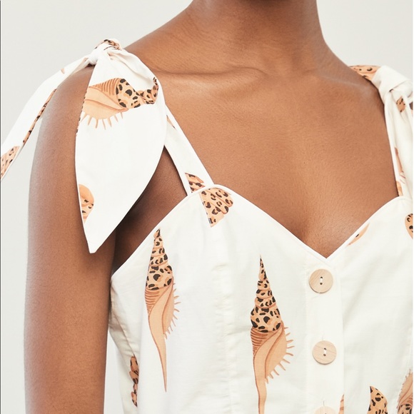 Farm Rio Shell Midi Dress - Picture 4 of 7